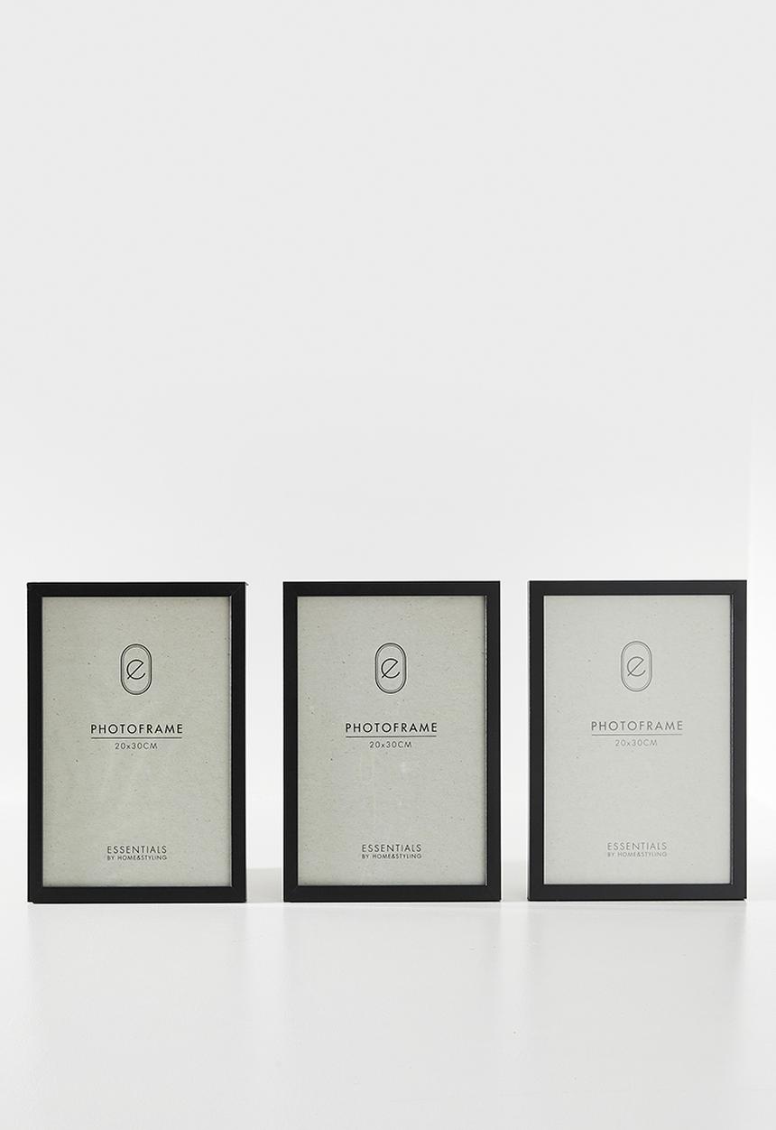 H&S - Gallery wall frame set of 3  - black