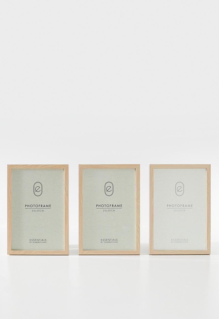 H&S - Gallery wall frame set of 3  - Neutral