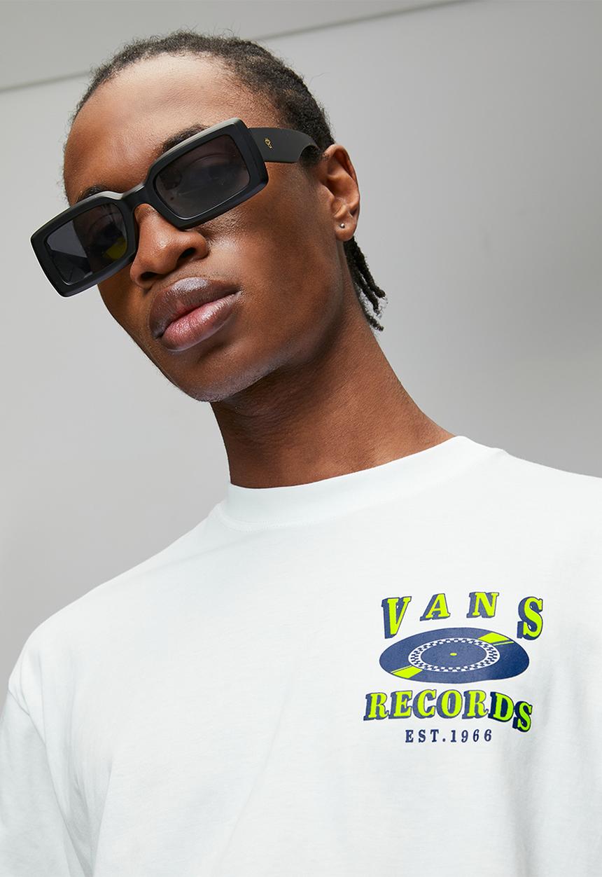 Vans - Vans Recordings SS Tee- WHITE