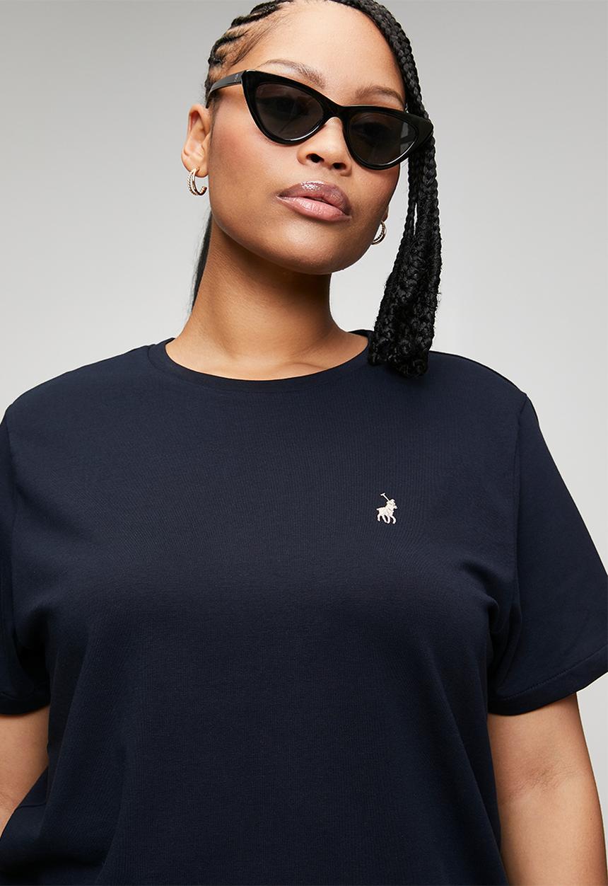POLO - Wmn allie ss t-shirt - navy