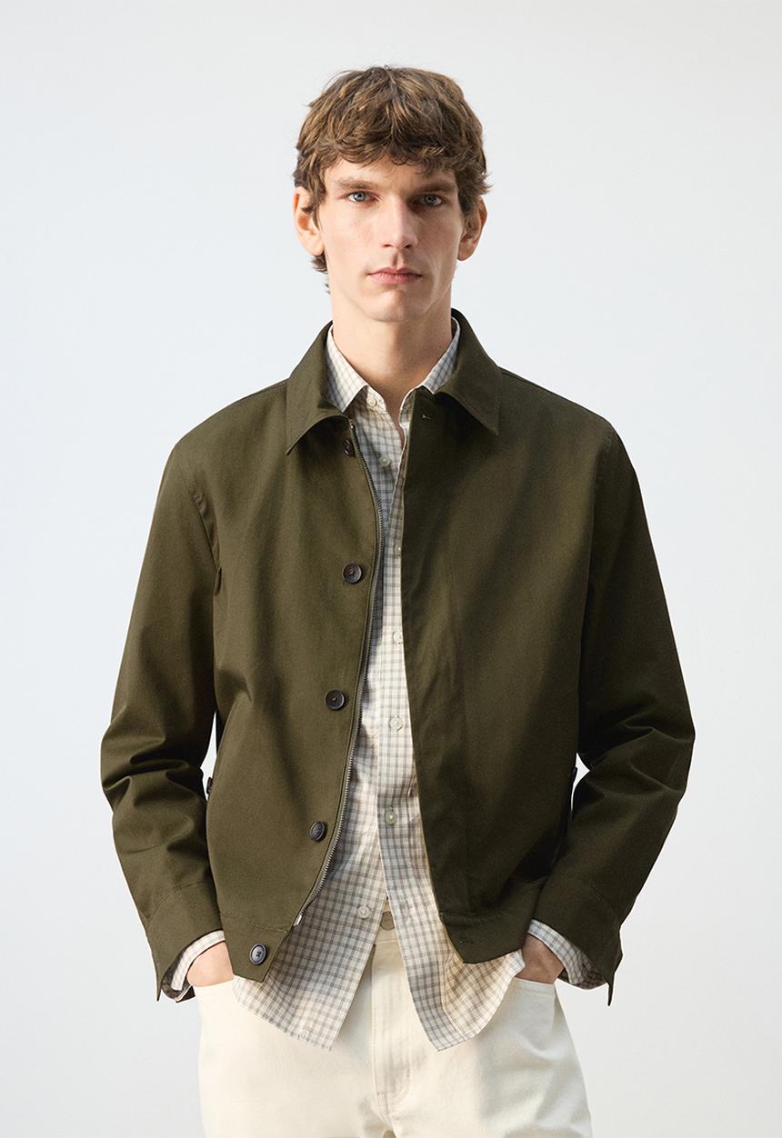 MANGO - Jacket Pascual - Dark Green