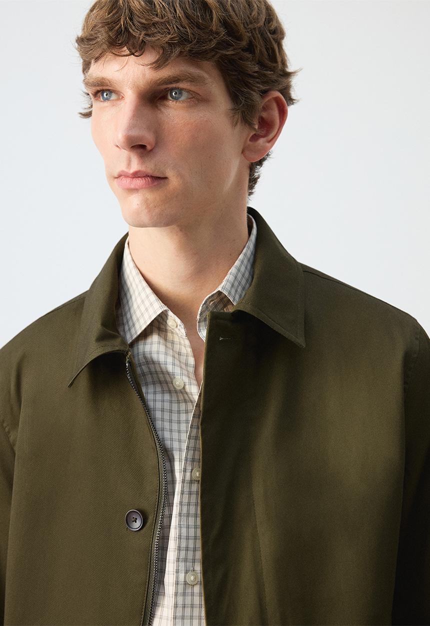MANGO - Jacket Pascual - Dark Green