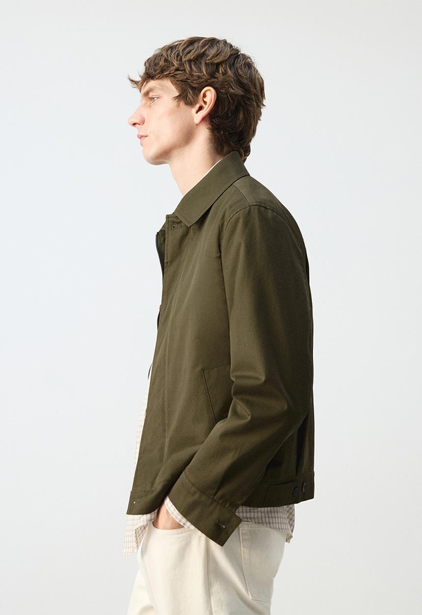 MANGO - Jacket Pascual - Dark Green