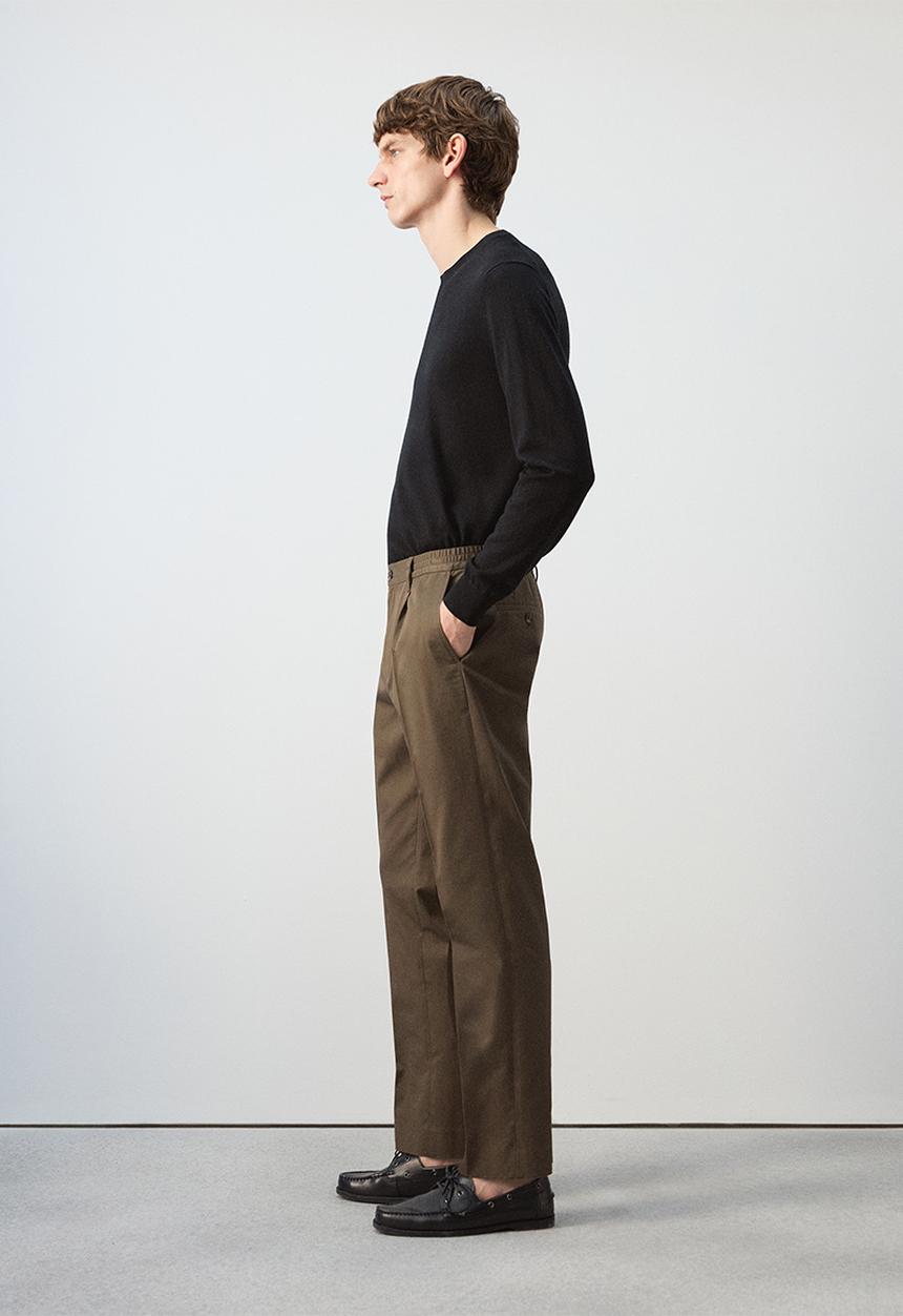 MANGO - Trousers Roberto2 - Brown