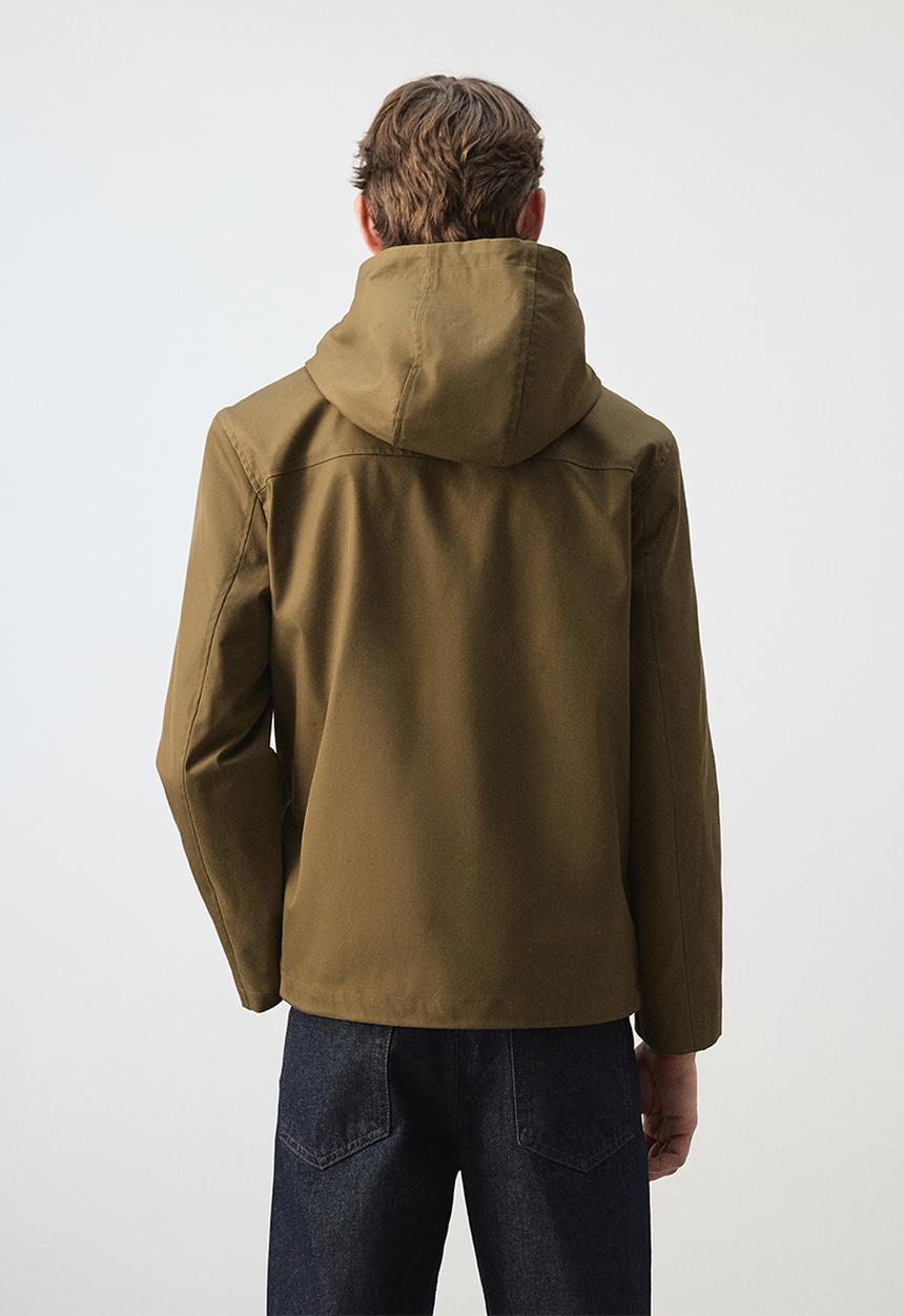 MANGO - Parka Iker - Dark Yelow