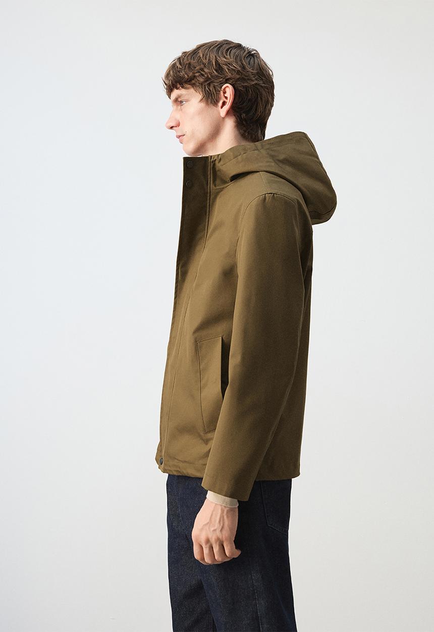 MANGO - Parka Iker - Dark Yelow