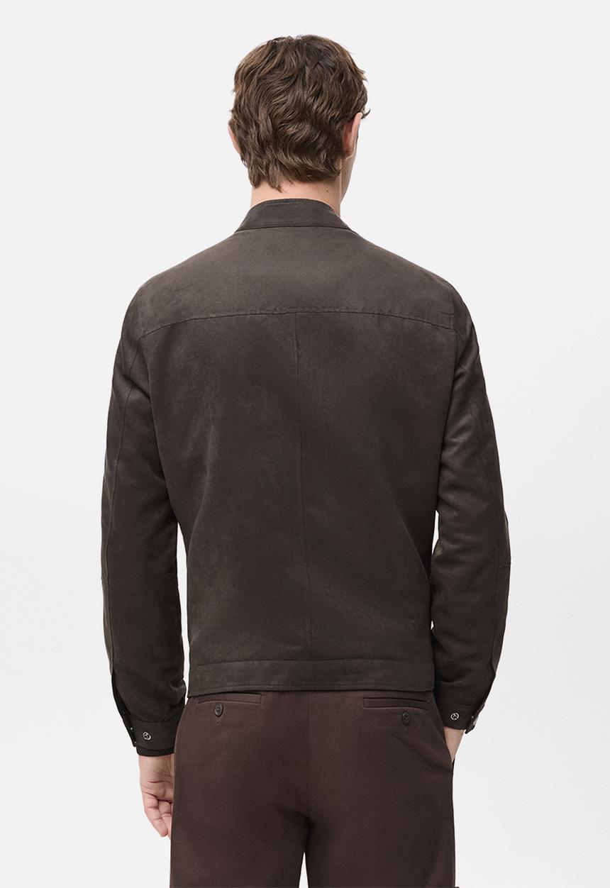MANGO - Jacket Boy - Brown