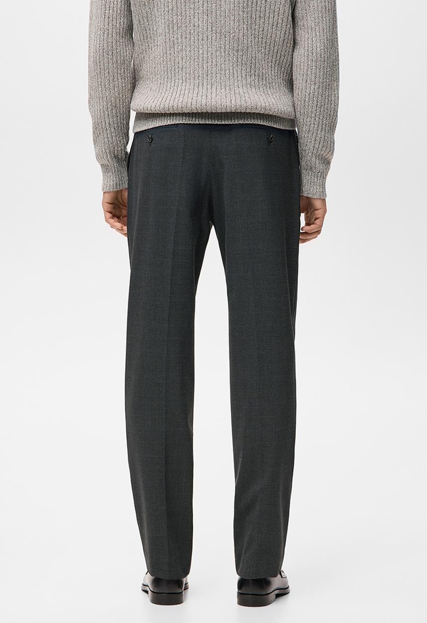 MANGO - Trousers Atlas - Dark Grey