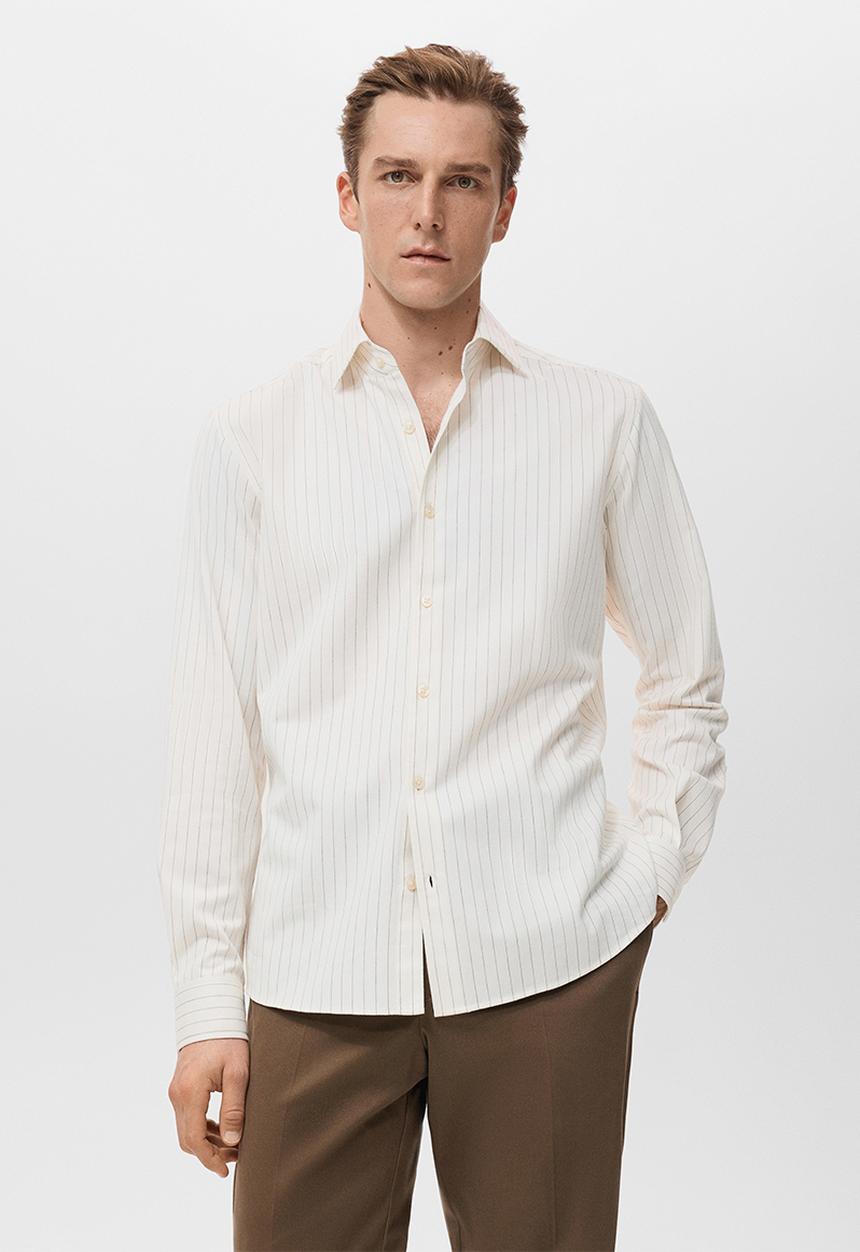 MANGO - Shirt Ares - Sand