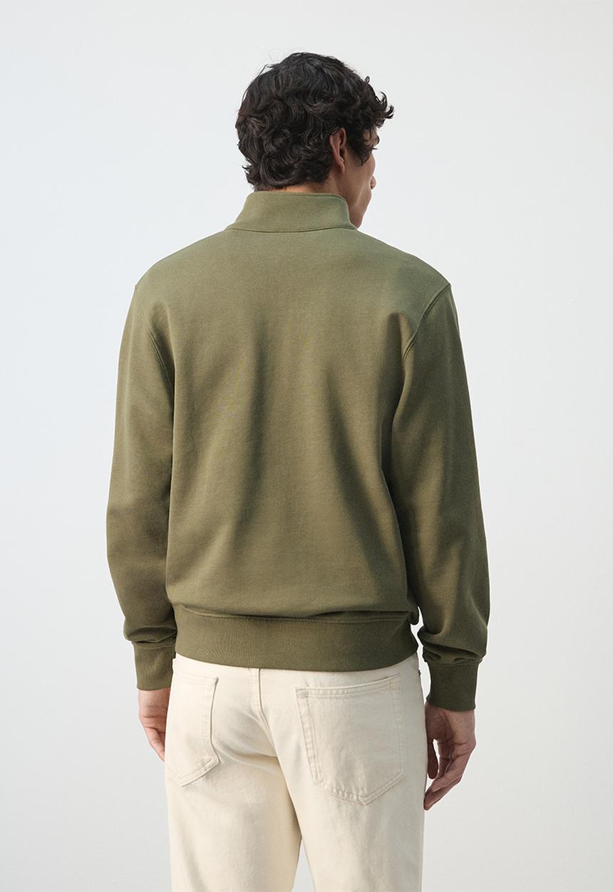 MANGO - Sweatshirt Winne - Dark Green