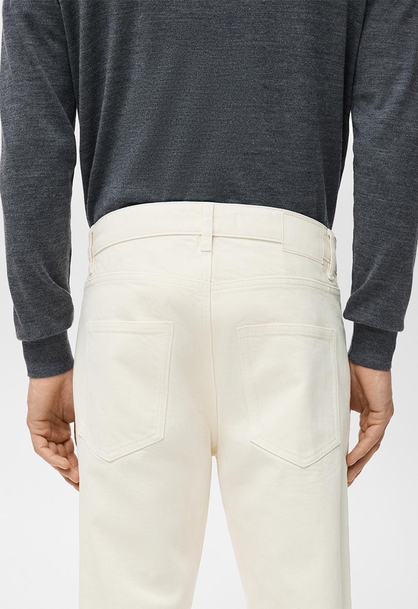MANGO - Jeans Ben - Light Beige