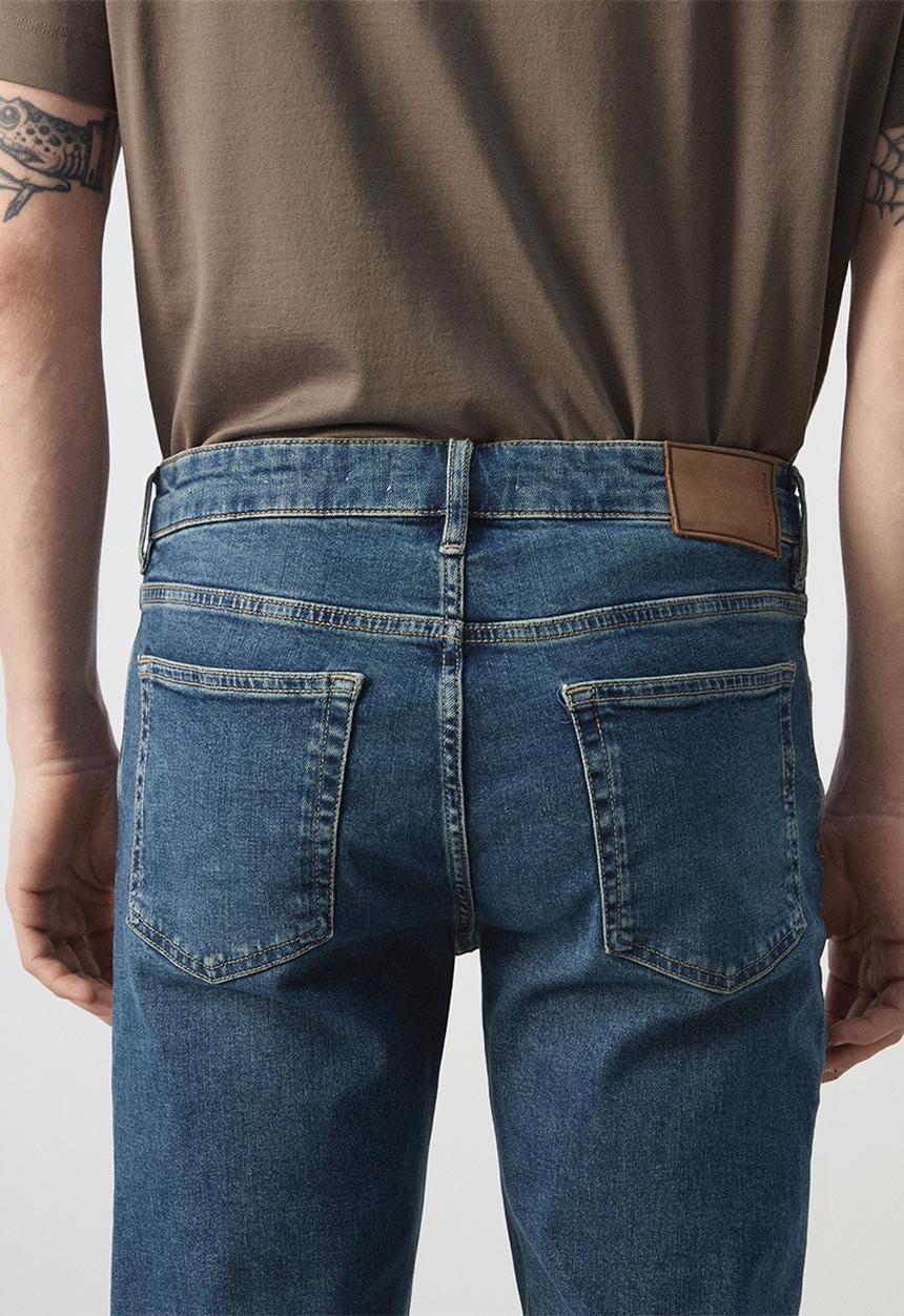 MANGO - Jeans Patrick - Open Blue