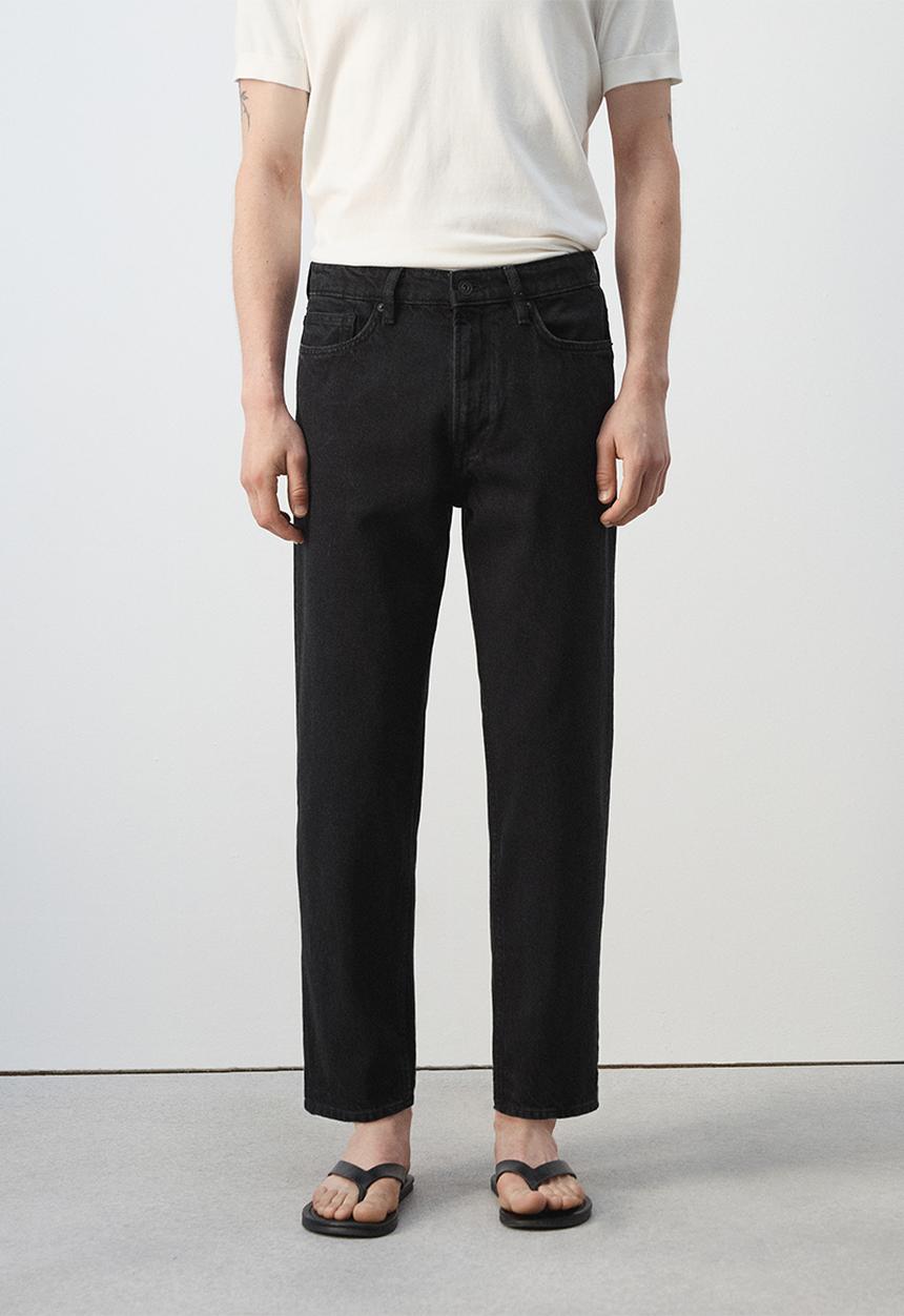 MANGO - Jeans Sammy - Black Denim