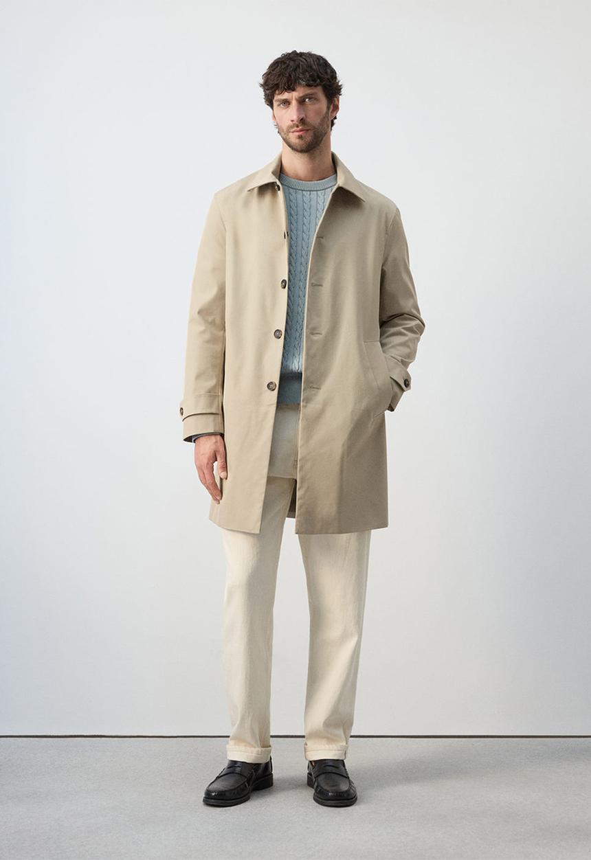 MANGO - Parka Chayton - Beige