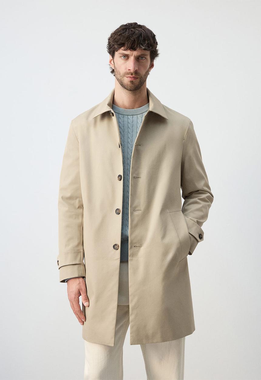 MANGO - Parka Chayton - Beige