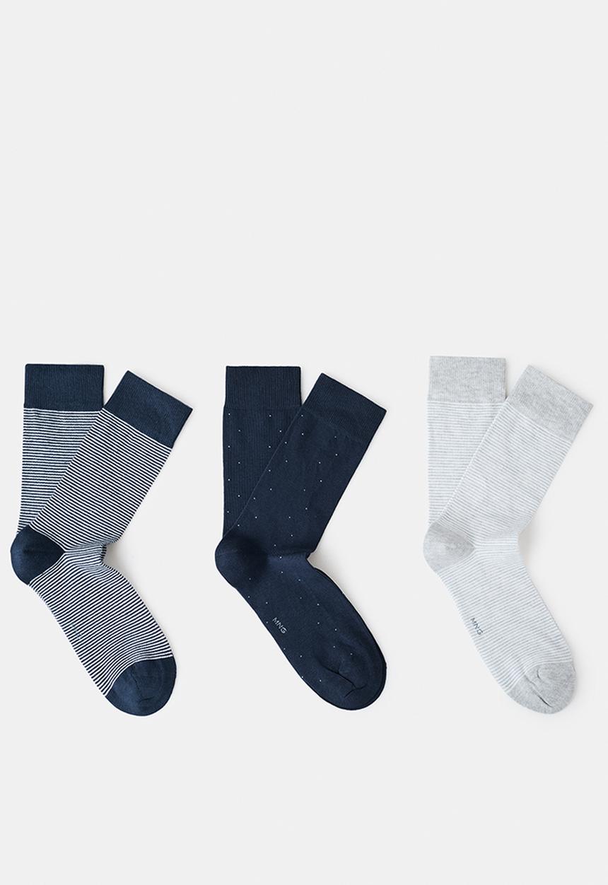 MANGO - Socks Trira1 - Navy
