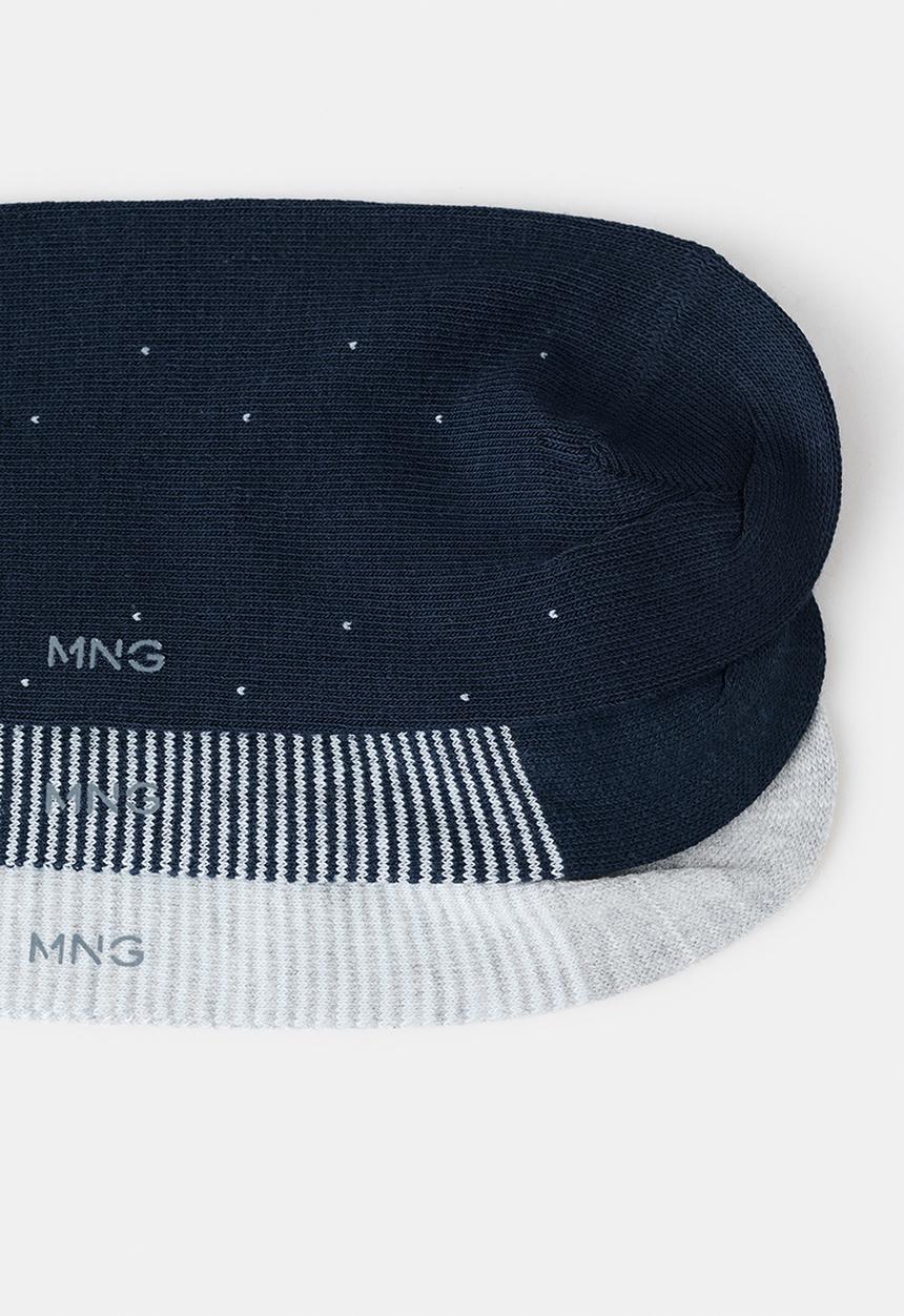 MANGO - Socks Trira1 - Navy