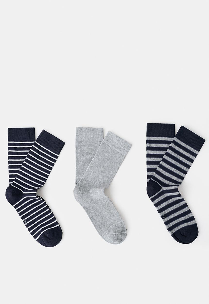 MANGO - Socks Trira3 - Gray