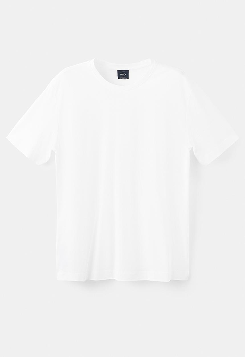 MANGO - T-Shirt  Bellow - White