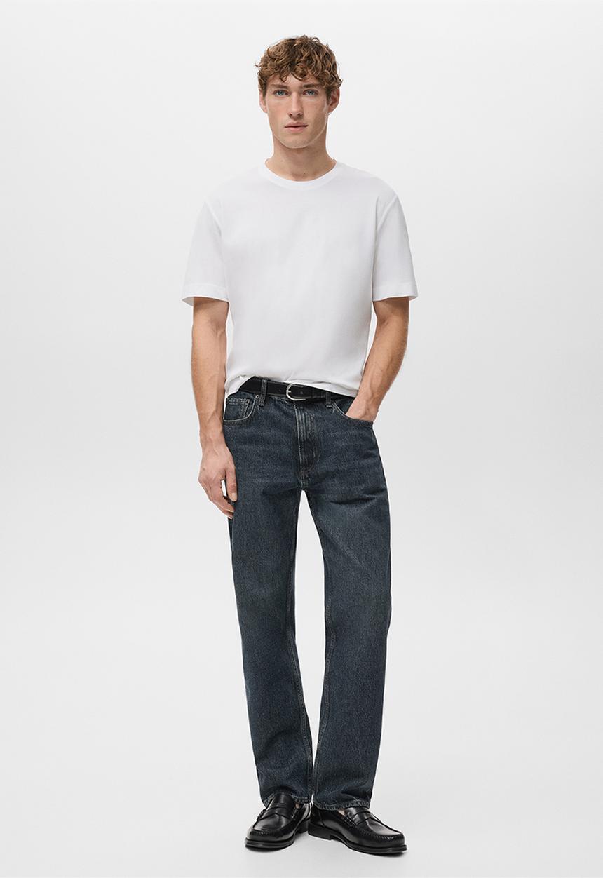 MANGO - T-Shirt  Bellow - White