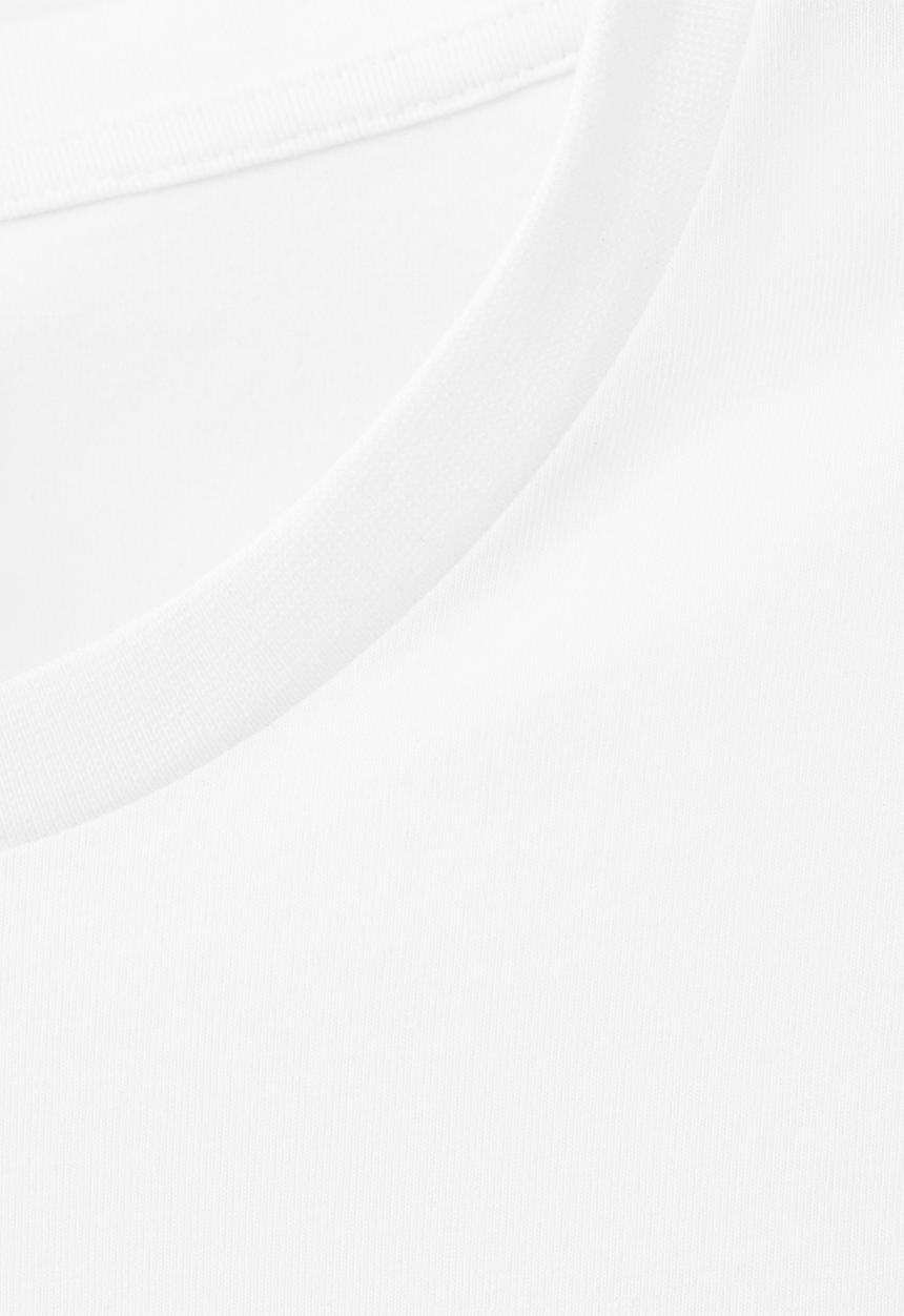 MANGO - 2 Pack Stretch Tees - White