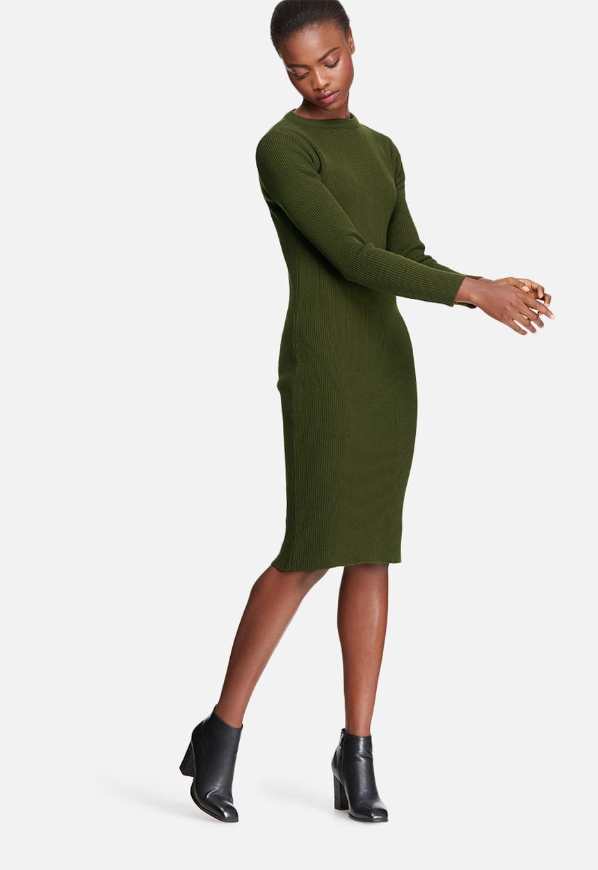 dailyfriday - Ribbed knitwear dress