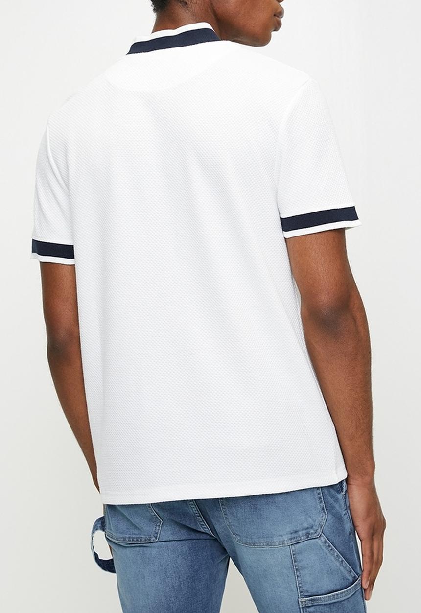 Brave Soul - Polo T-Shirts - Cream