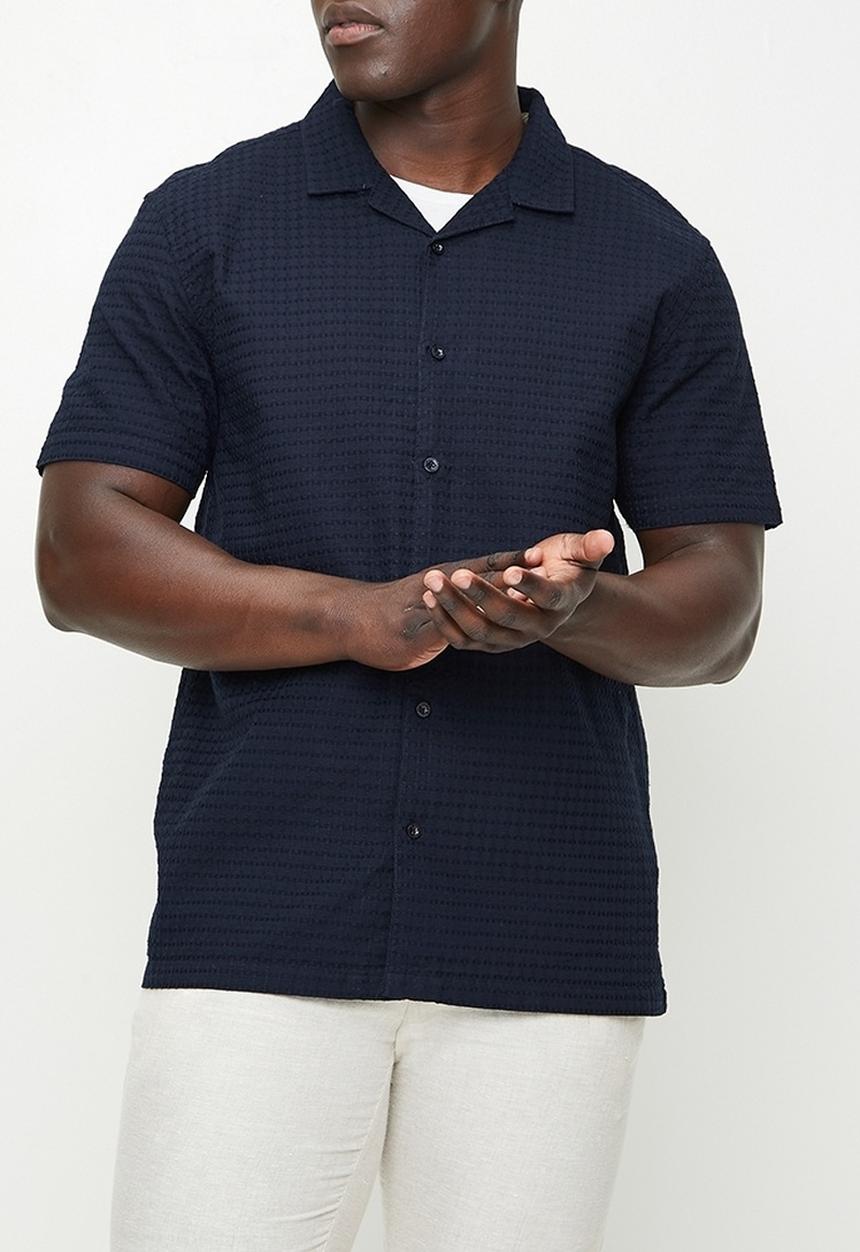 Brave Soul - Shirts - Navy