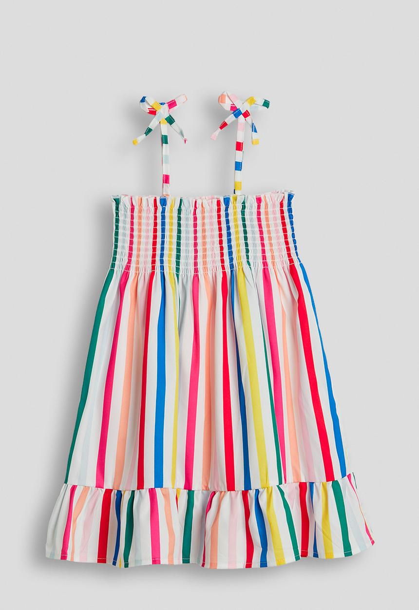 Pop Candy - Shirred bodice dress - multi