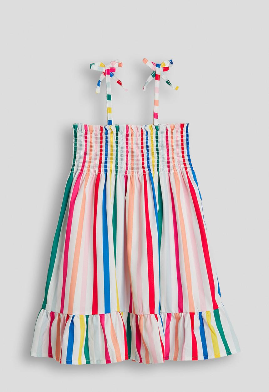Pop Candy - Shirred bodice dress - multi