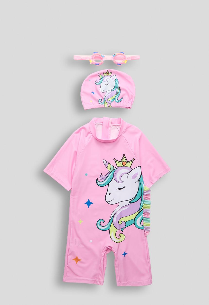 Pop Candy - Short wetsuit - pink/unicorn