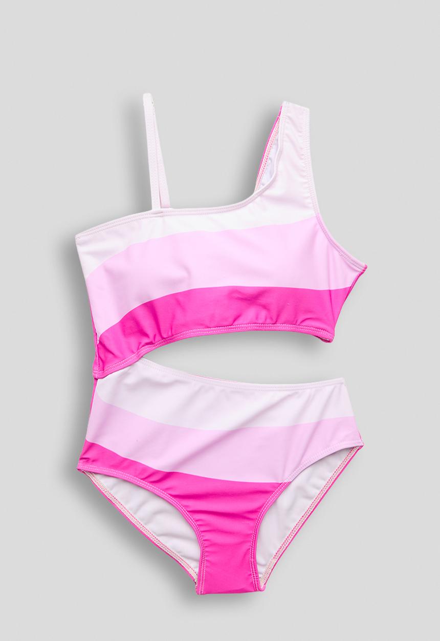 Pop Candy - Cut-out swimsuit - pink multi