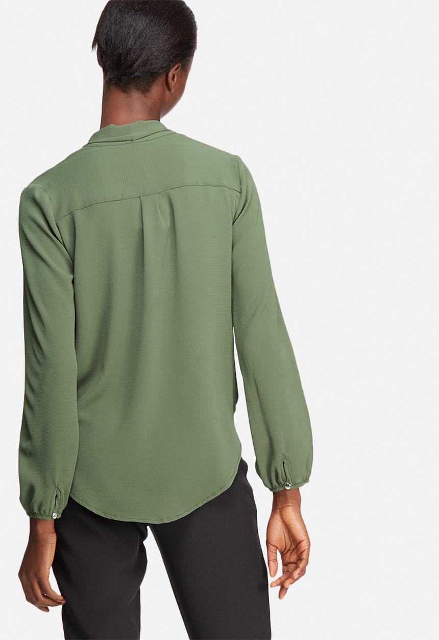 dailyfriday - Wrap front blouse