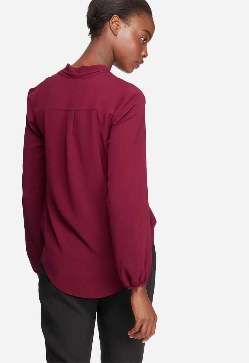 dailyfriday - Wrap front blouse