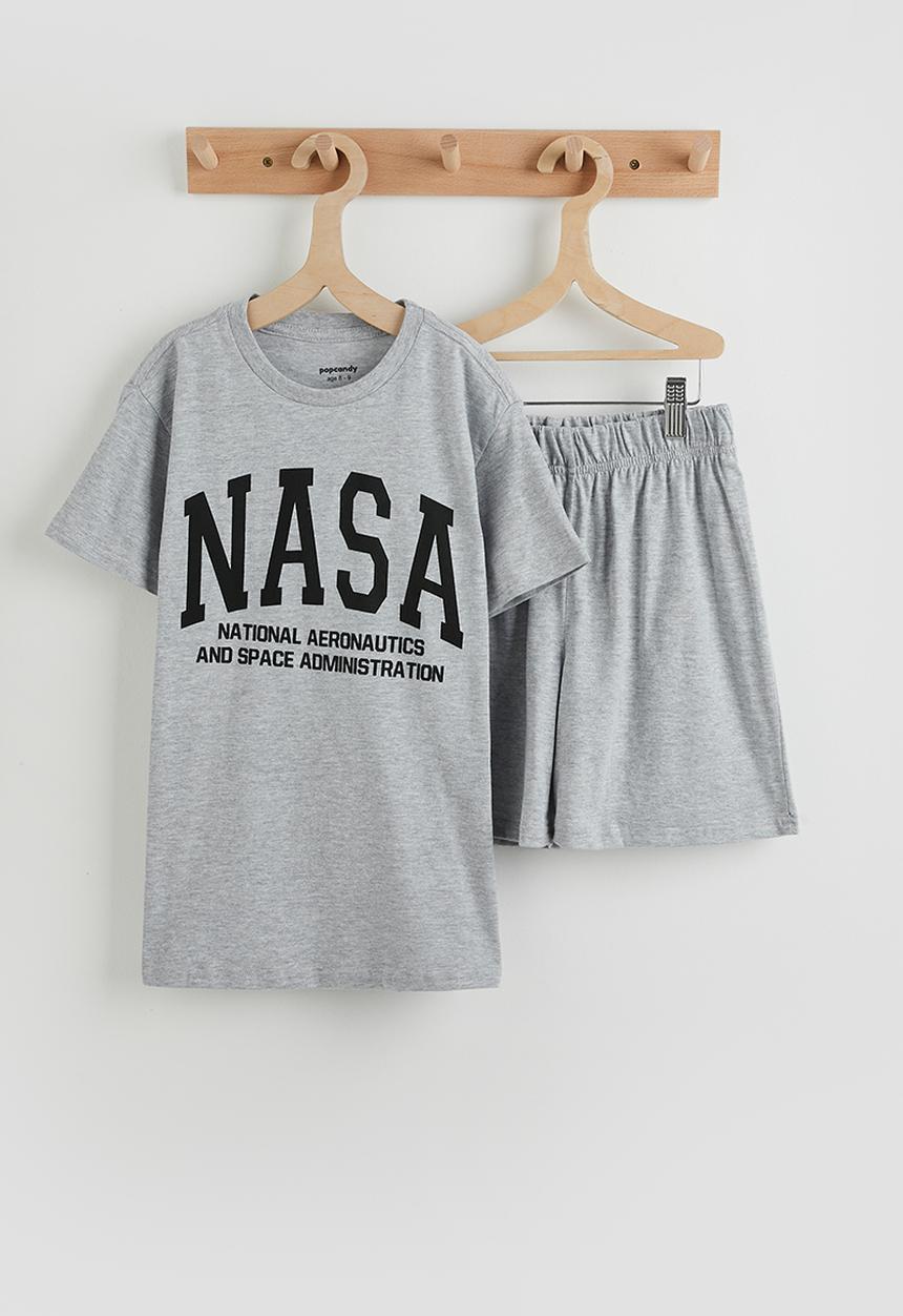 Pop Candy - Nasa pj set - grey