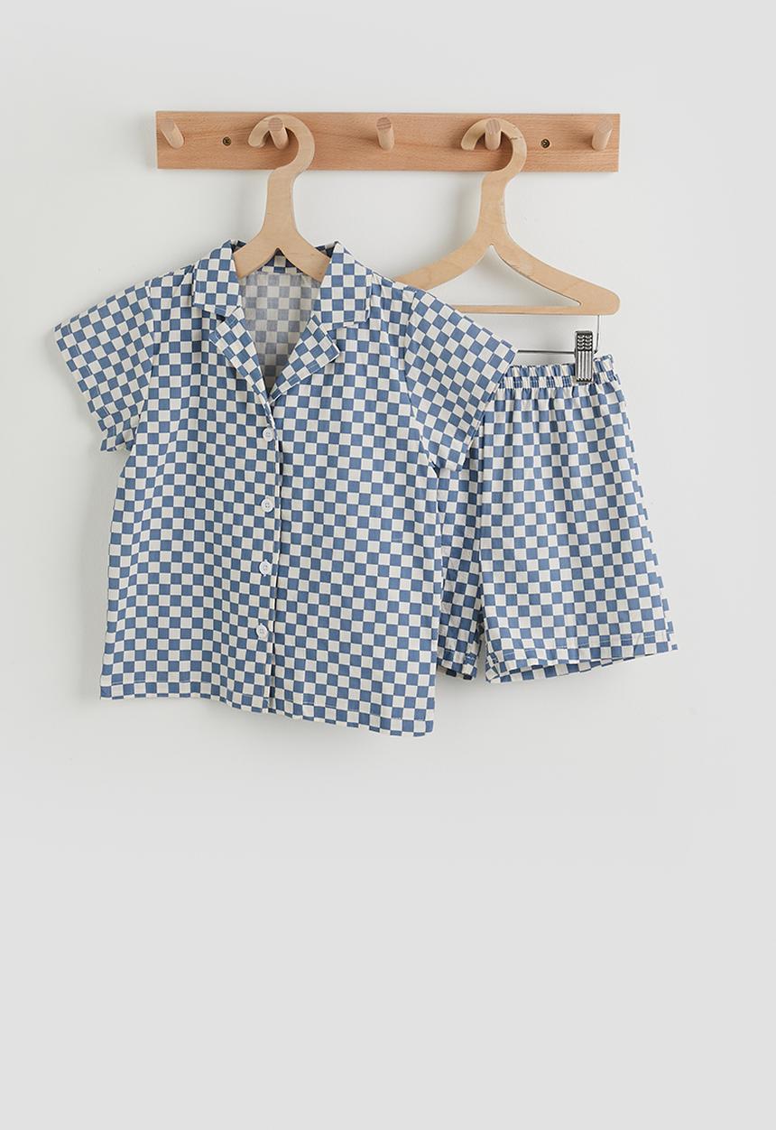 Pop Candy - Shirt and shorts - blue