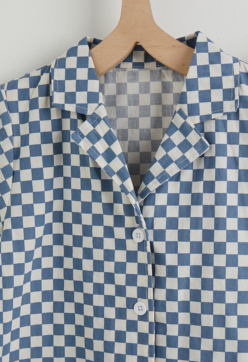 Pop Candy - Shirt and shorts - blue
