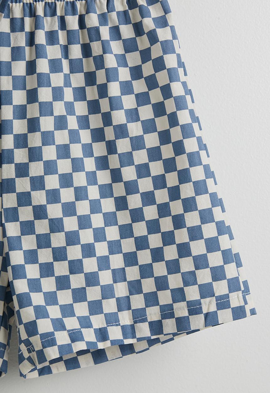Pop Candy - Shirt and shorts - blue