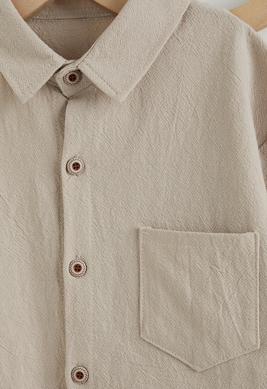 Pop Candy - Shirt & shorts - khaki