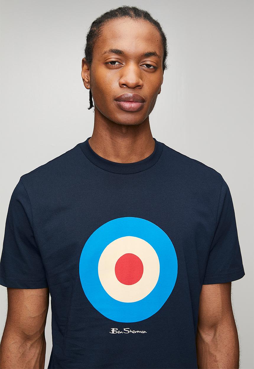 Ben Sherman - Target Tee Shirt - Navy