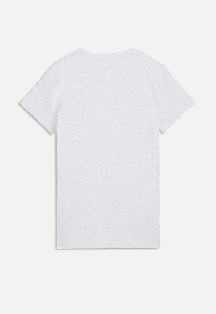 PUMA - Plus Ess Elevated Tee W - White Glow Heather