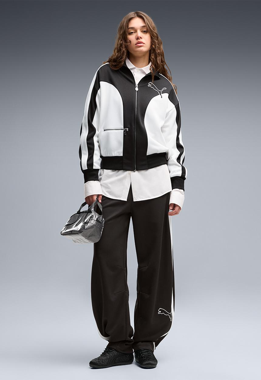 PUMA - T7 Relaxed Barrel Love Of The Cat Track Pants - Puma Black