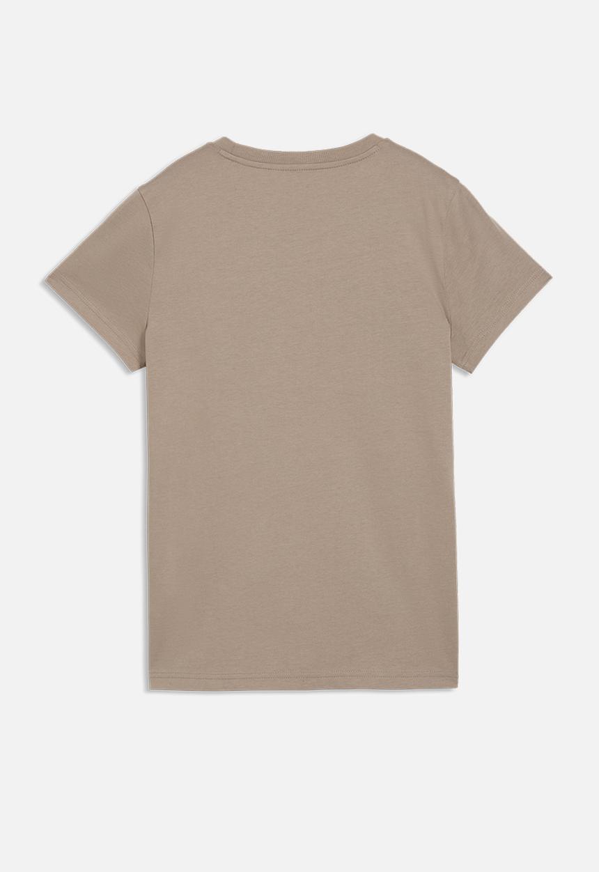 PUMA - Plus ess no. 1 logo tee (s) - mouse gray