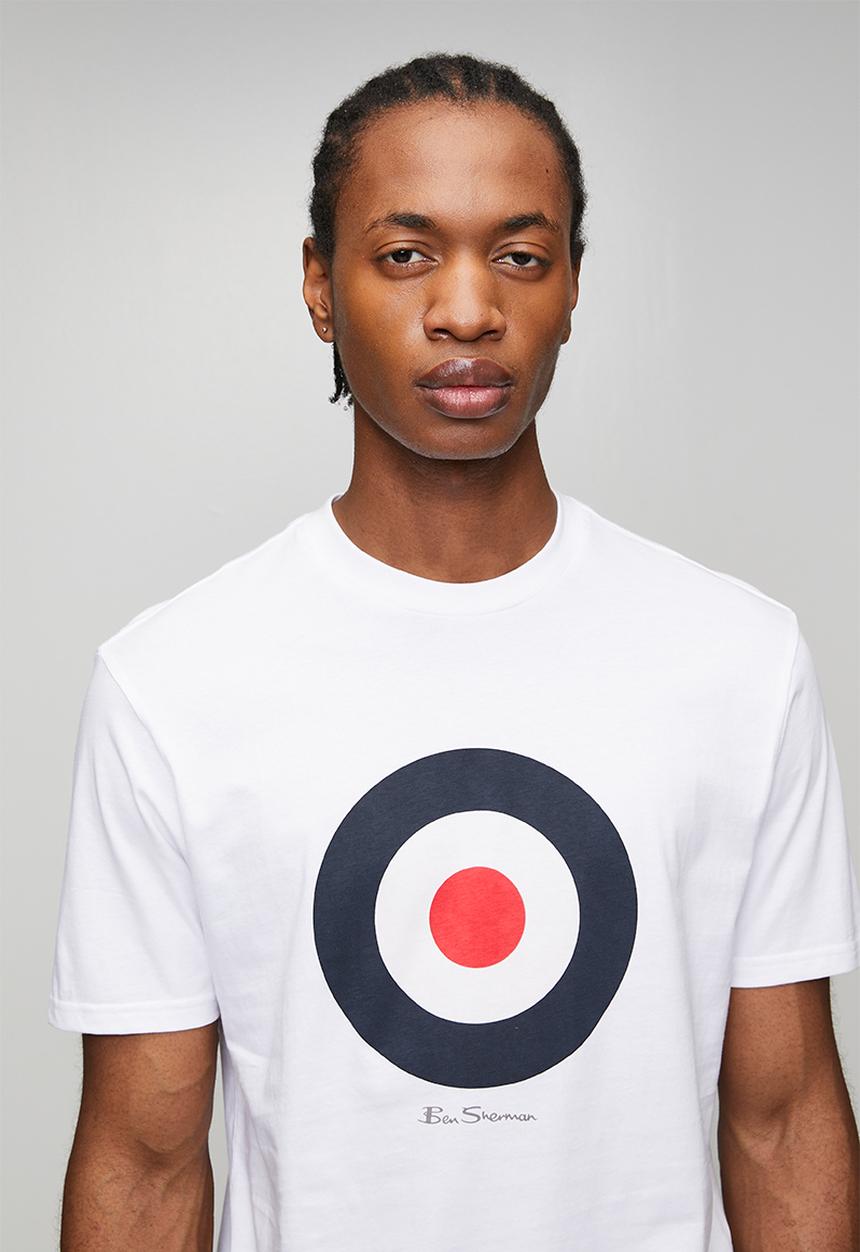 Ben Sherman - Target Tee Shirt - White