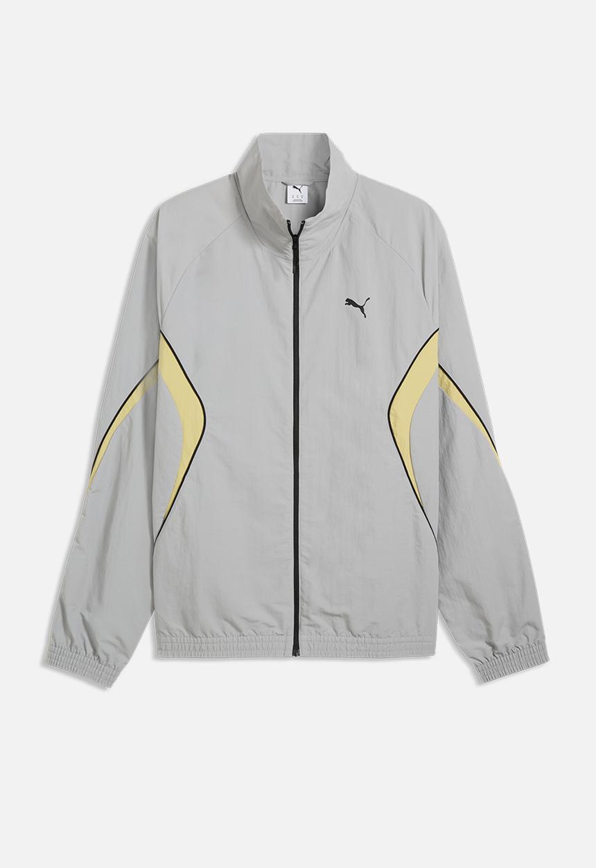 PUMA - PUMA SPORT Relaxed Woven Track Jacket - Grey