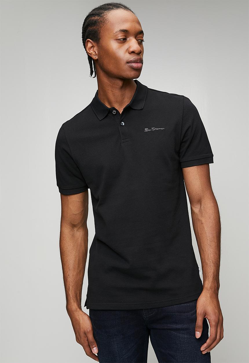 Ben Sherman - Ben Polo Short Sleeve - Black