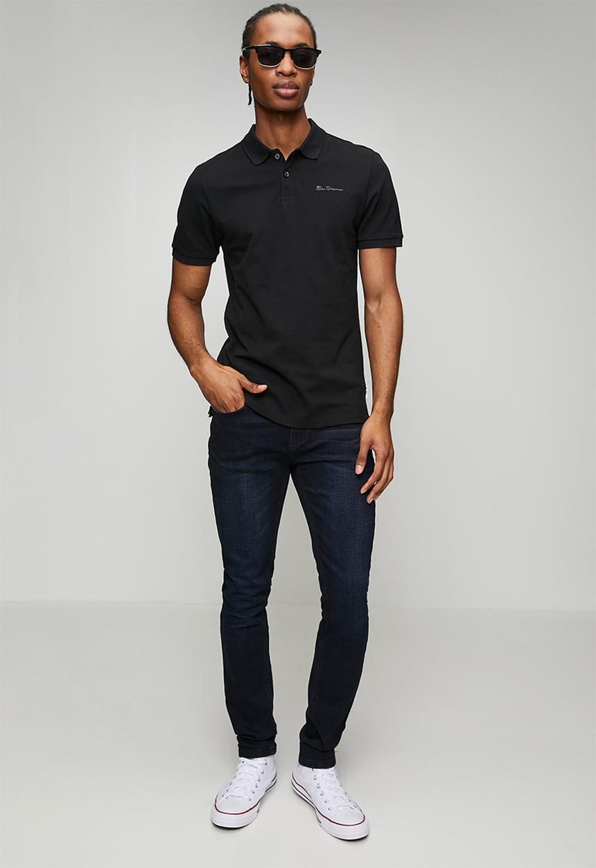 Ben Sherman - Ben Polo Short Sleeve - Black