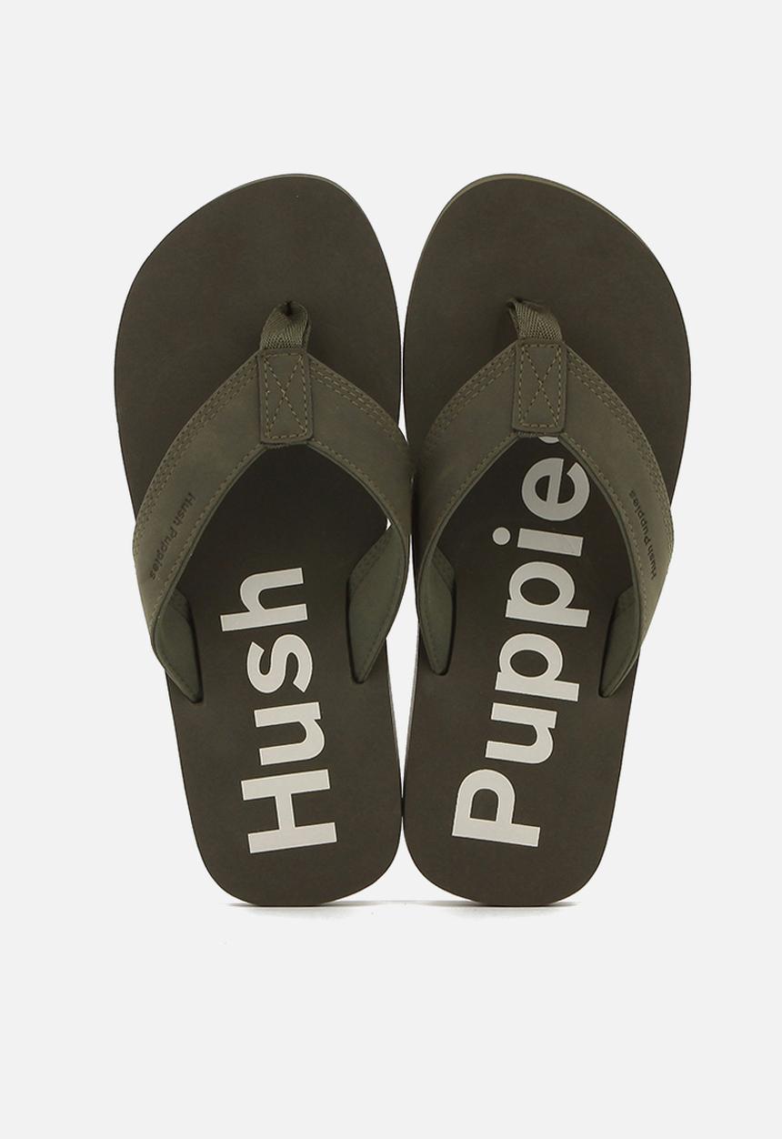 Hush Puppies - Stomp - Olive/Stone