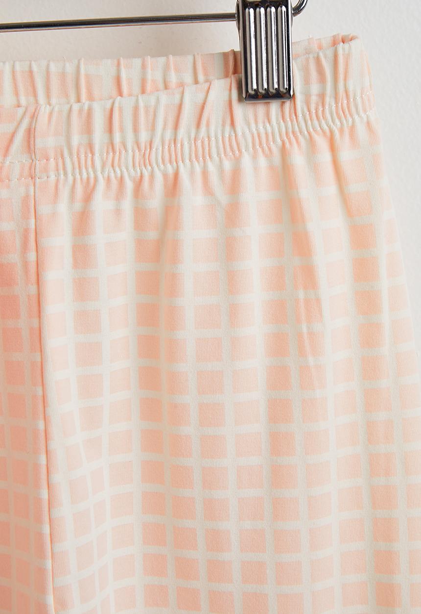 Pop Candy - Placement tee with leggings - light pink