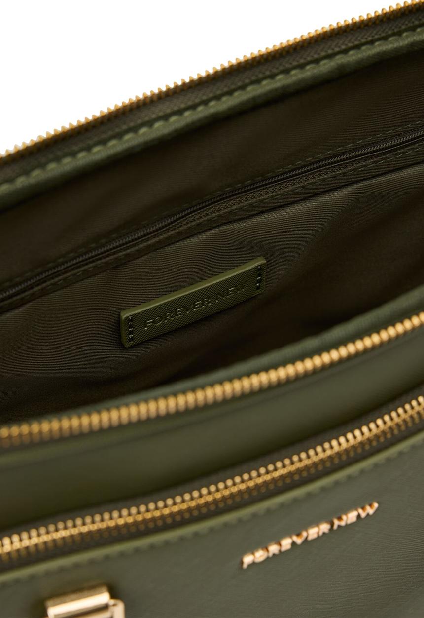 Forever New - Anita slimline laptop bag in olive